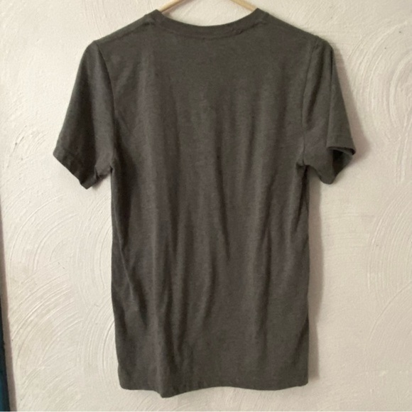Mens T Shirt Bella Canvas Mens Size Medium Gray Short Sleeve - Picture 4 of 8